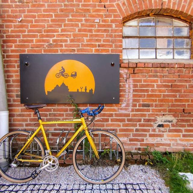 Jeden z nowych MPR-ów na Pomorzu Zachodnim - wypożyczalnia Rowerowy Włóczykij w Kretominie.