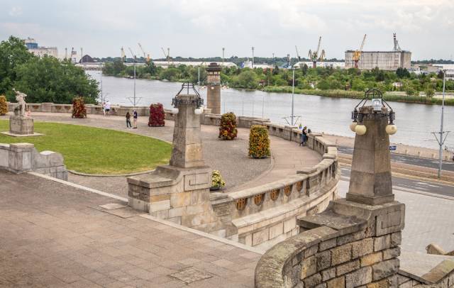 Szczecin - tarasy Wałów Chrobrego