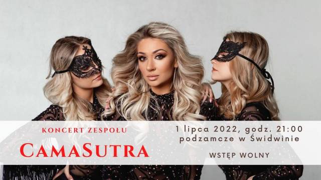 Koncert zespołu CamaSutra w Świdwinie