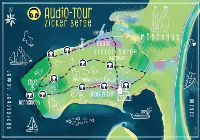 Audio-Tour in den Zicker Bergen