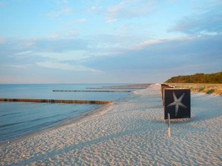 Strandaufgang 12 an der Seebrücke in Zingst