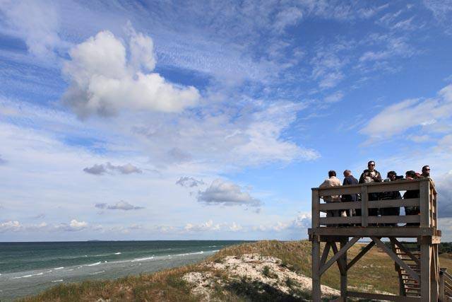 Vogelbeobachtungspunkt Pramort Hohe Düne