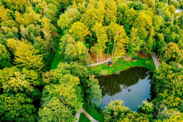 Park miejski w Świdwinie