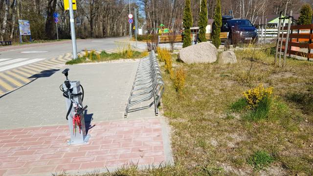 Samoobsługowa stacja naprawy rowerów