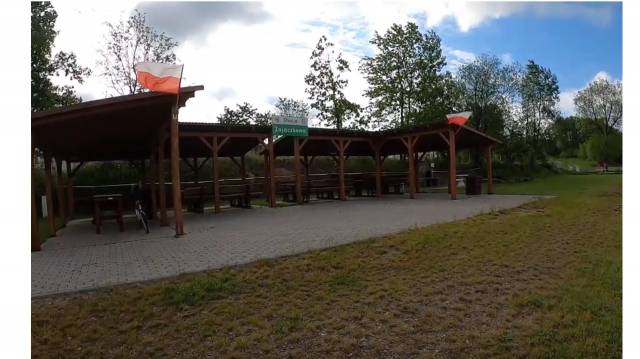 Restplatz mit Fitnessraum und Sportplatz im Zajączkowo