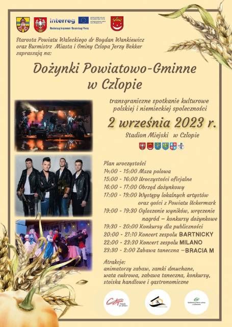 Dożynki Powiatowo-gminne w Człopie