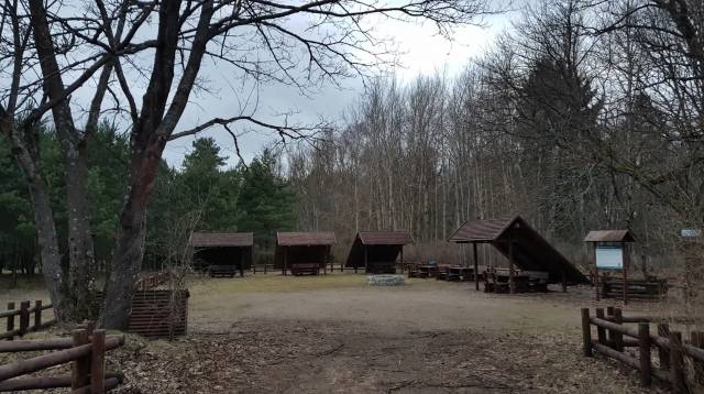 Ein Rastplatz im ehemaligen Dorf Großborn