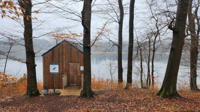 Aussichtspunkt zur Vogelbeobachtung