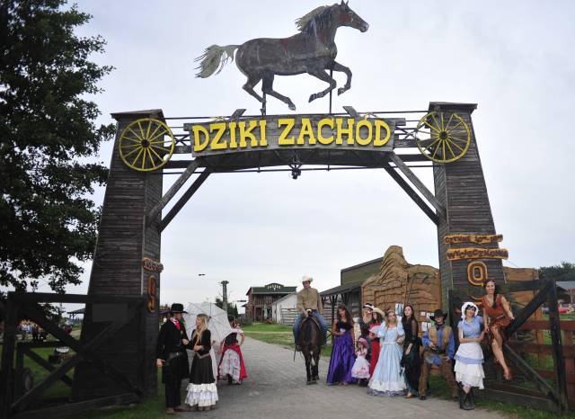 Vergnügungspark „Wilder Westen“ in Zieleniewo