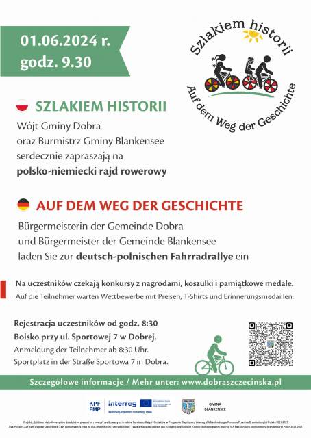 Polsko-niemiecki rajd rowerowy "Szlakiem historii"