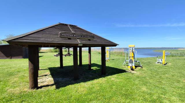 Wasserhafen in Osieki