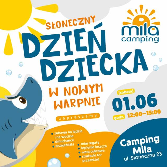 Słoneczny Dzień Dziecka w Nowym Warpnie