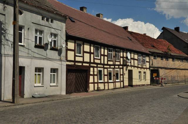 Dom ryglowy przy ul. Jedności Narodowej 61