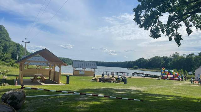 Strand und Erholungsgebiet in Stara Dobrzyca