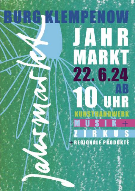 Jarmark na zamku Klempenow + program wieczorny + ognisko i tańce