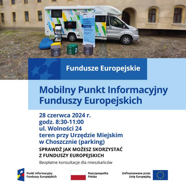 Mobile Information Point of European Funds in Choszczno