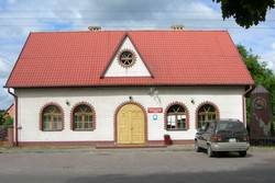 Touristeninformationspunkt - “Wasserwelt” des Drawieński-Nationalparks in Głusko