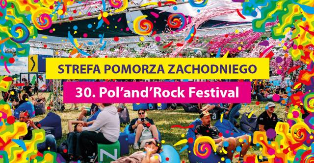 Strefa Pomorza Zachodniego na 30. Pol'and'Rock Festival