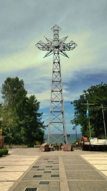 Replika krzyża z Giewontu