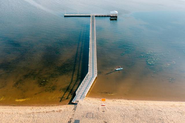 Badestelle in Stepnica