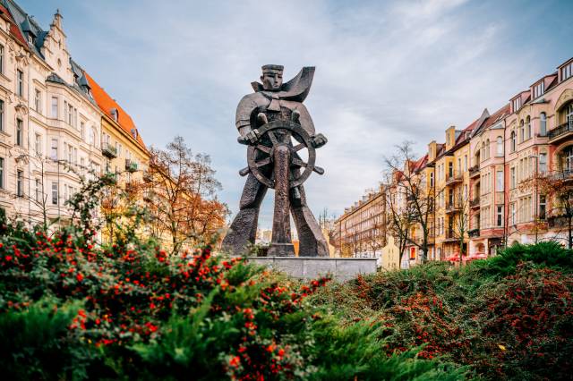 Statue des Steuermatrosen