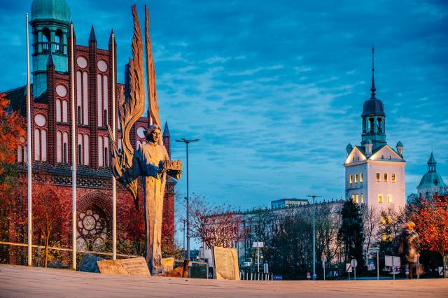 Das Denkmal der Opfer des Dezembers 1970