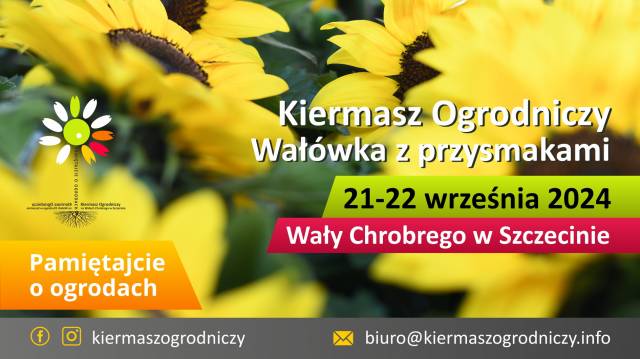 Pamiętajcie o ogrodach Kiermasz Ogrodniczy na Wałach Chrobrego w Szczecinie