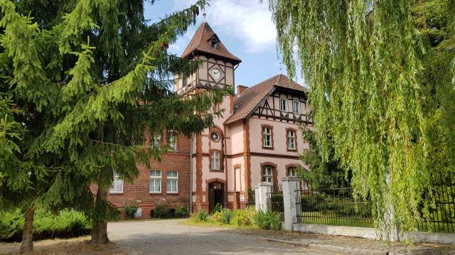 Der Palast in Wrzosy