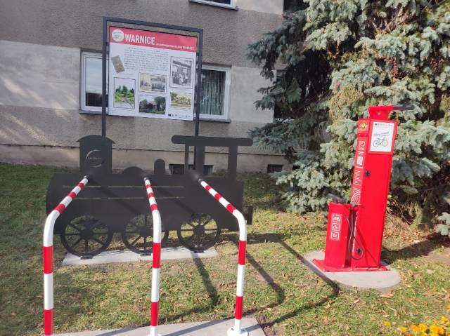 Stacja naprawy rowerów Warnice