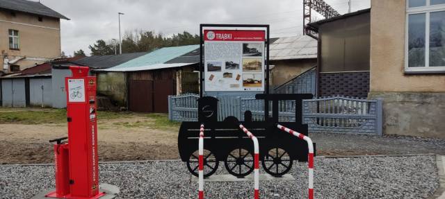 Stacja naprawy rowerów Trąbki