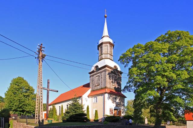 Römisch-katholische Kreuzerhöhungskirche in Trzebież