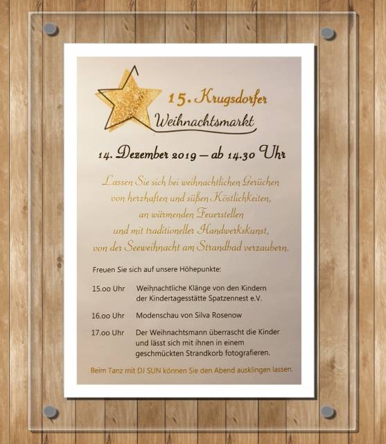 Weihnachtsmarkt Krugsdorf