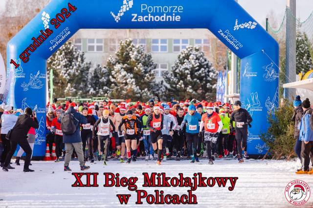 XII Bieg Mikołajkowy w Policach
