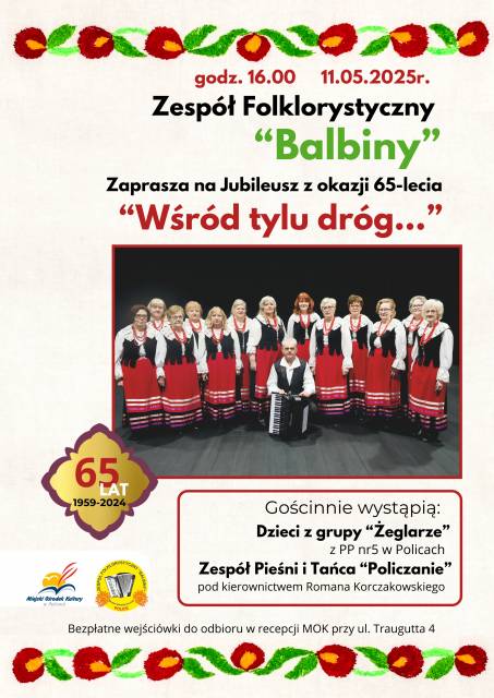 "Among so many roads..." - A concert celebrating 65 years of artistic work of the Police Folk Group "Balbiny"