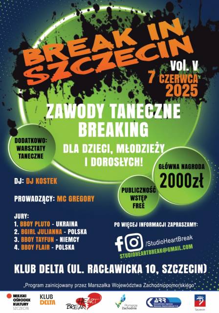 Break in Szczecin Vol.V - konkurs break dance 