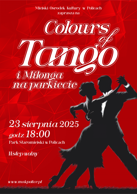 Colours of Tango and milonga on the dance floor