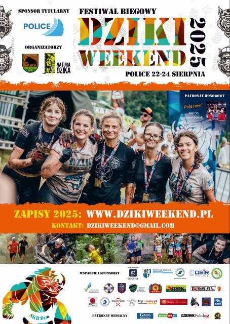 XV Festiwal Biegowy DZIKI WEEKEND - POLICE 2025