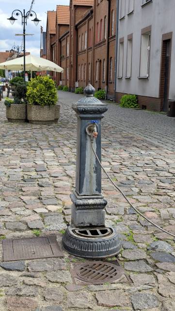 Deptak w Złocieńcu