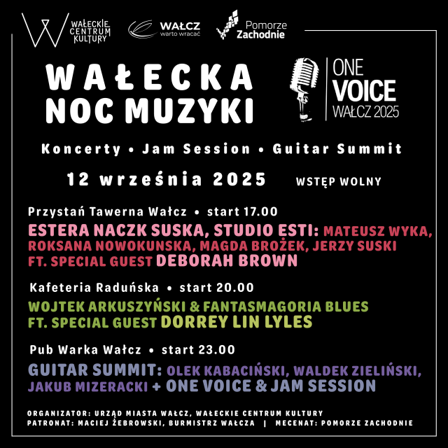 One Voice. Wałcz 2025 – Wałcz Musiknacht