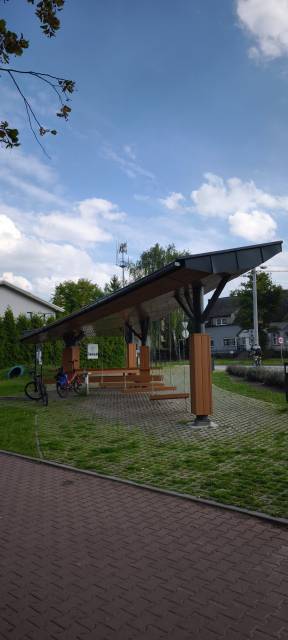 Rastplatz mit Reparaturstation in Wolczkowo