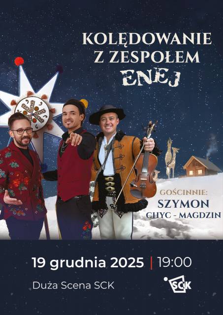 Carol singing with the band Enej