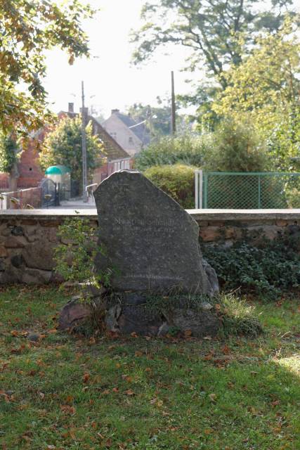 Kamień-pomnik w Goszkowie