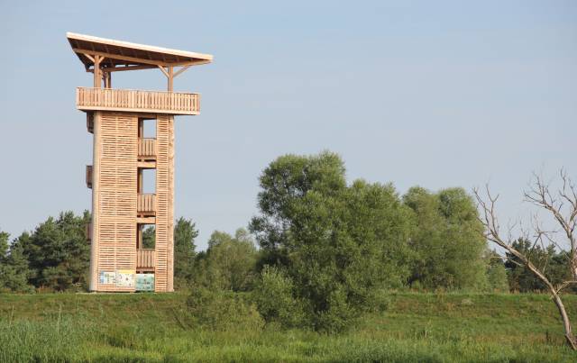 Aussichtsturm in Stützkow