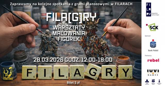 FILA[G]RY - warsztaty z malowania figurek