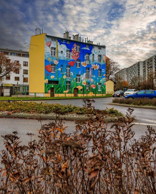 Ekomural "Malowana łąka"