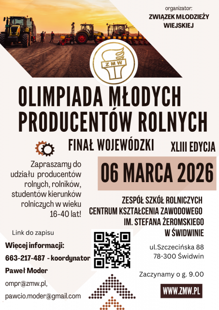 Provinzfinale der 42. Olympiade junger landwirtschaftlicher Produzenten