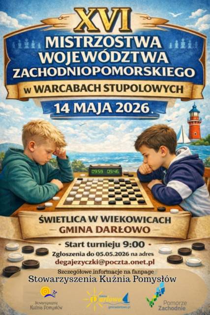 16th West Pomeranian Province Championship in 100-square draughts