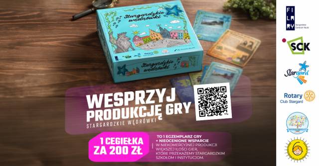 STargardzkie Wędrówki - wesprzyj produkcję super gry planszowej!
