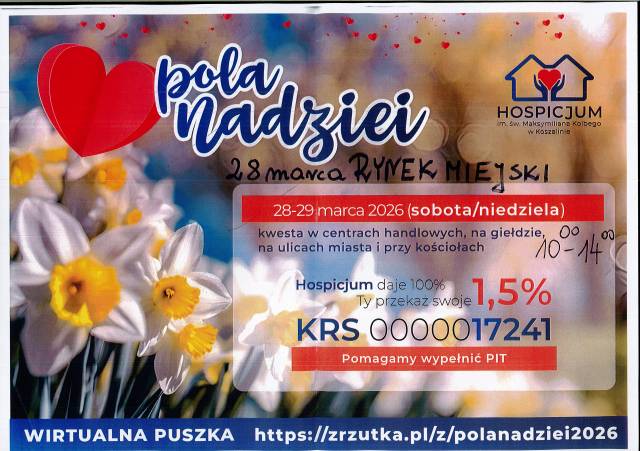 Pola Nadziei w Bobolicach