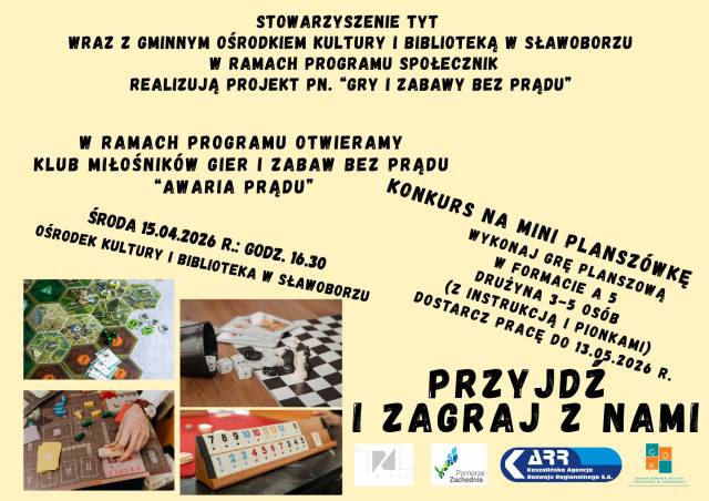 STROMAUSFALL? Kein Problem! – Eröffnung des Clubs für Liebhaber von Spielen und Aktivitäten ohne Strom